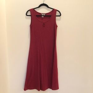 Isabella Bird Red Maxi Dress